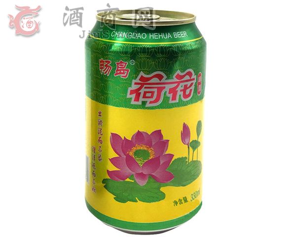 畅岛荷花啤酒330ml